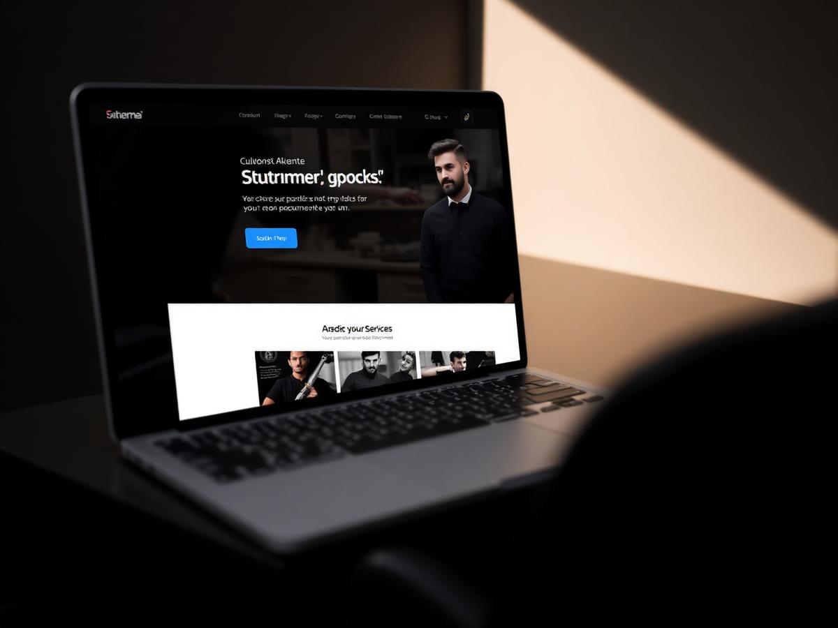 Premium Barbershop Website