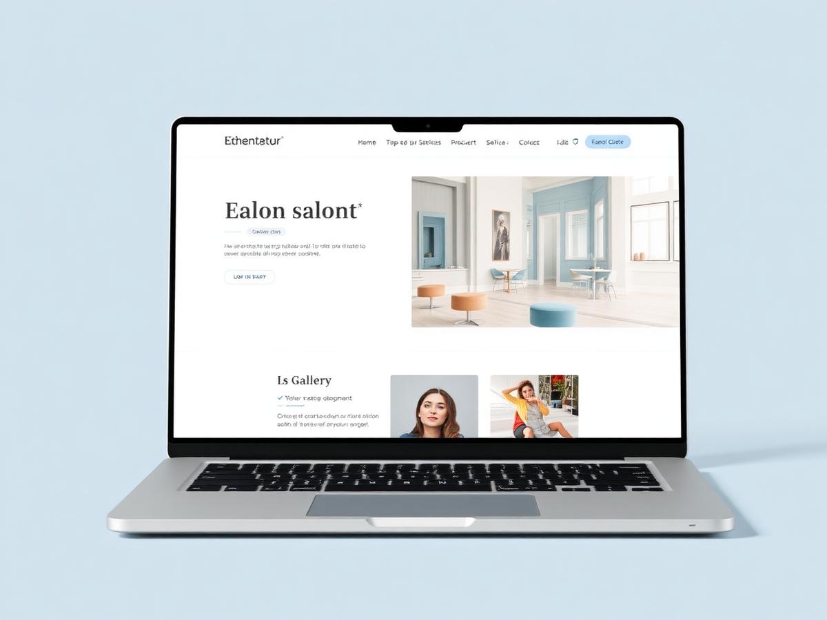 Modern Salon Website